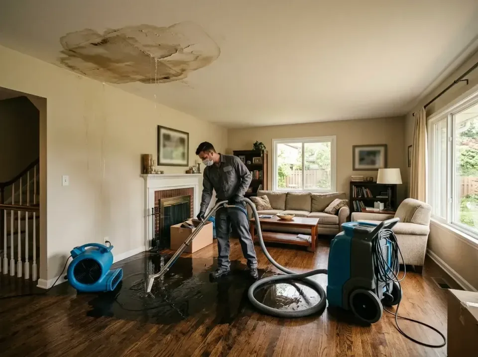attic-pipe-burst-ceiling-drip-008 — frequently asked questions, Water Damage Restoration & Carpet Care in Meridian, MS